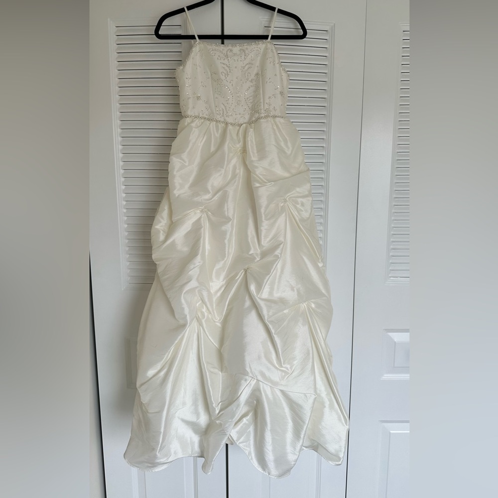 Ivory first communion dress with jacket